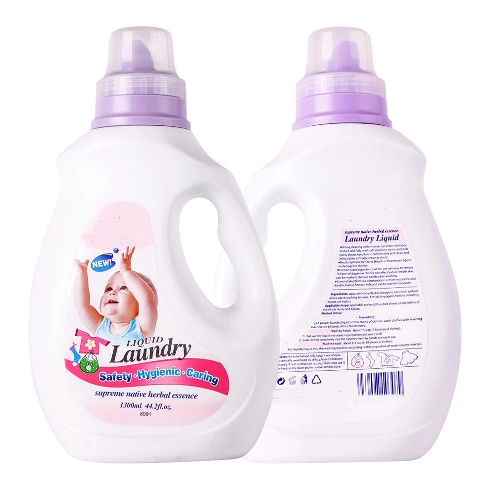 Household Easy to Clean and No-Residue Liquid Laundry Detergent Long Lasting Fragrance Scent Hot Sale 3L Liquid Detergent