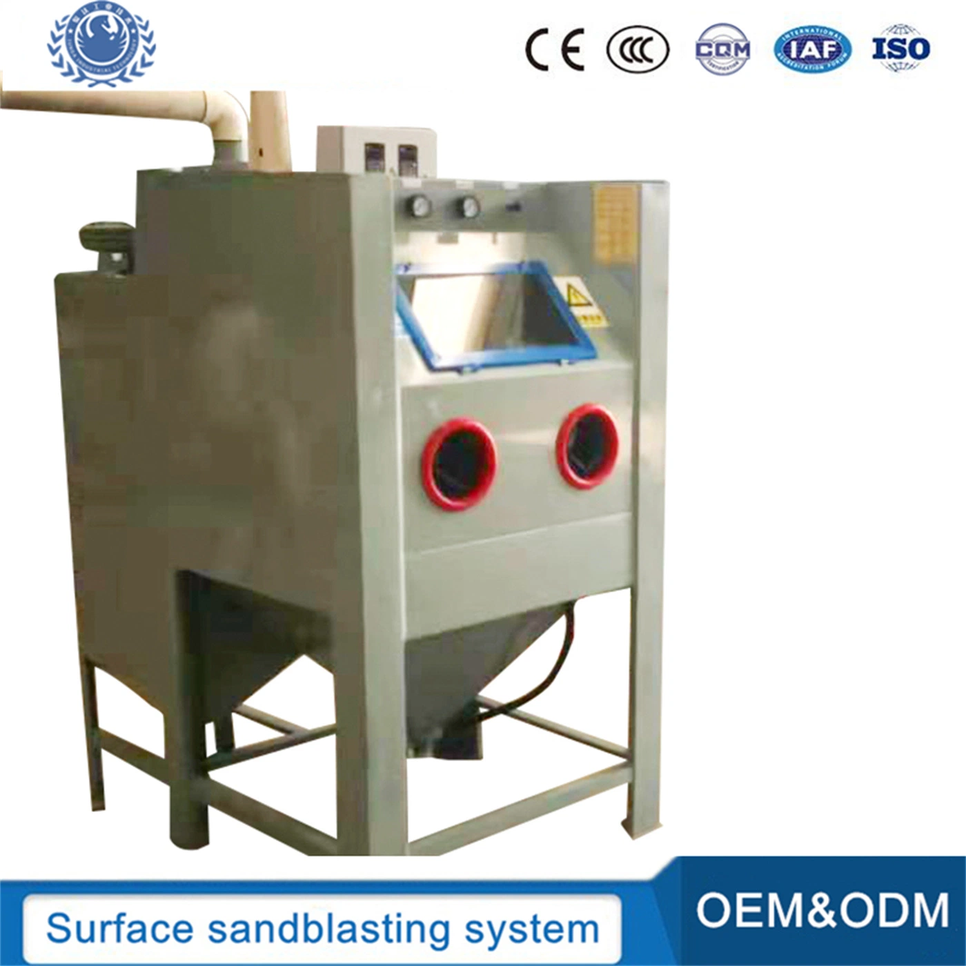 Jd 6050hc Abrasive Sandblasting Cabinet Sandblasting Blasting Sandblaster Surface Treatment