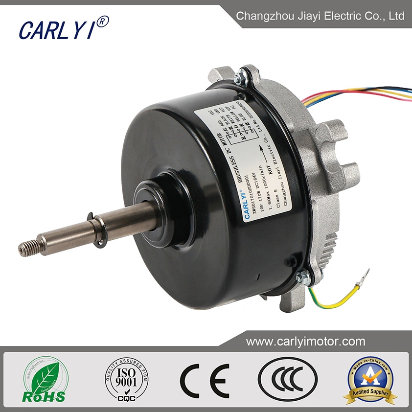 Whisper-Quiet Precision Cooling: 1/3HP High-Voltage Brushless DC Fan Motor for Split AC Cabinets