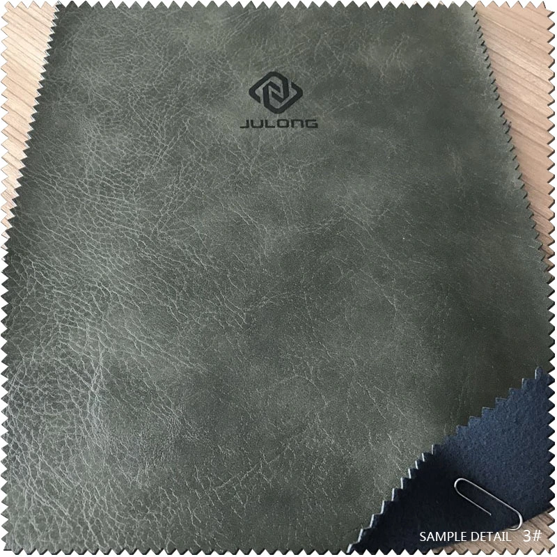 Fancy Artifical Cotton High quality/High cost performance Press Change PU Leather (S343125PC)