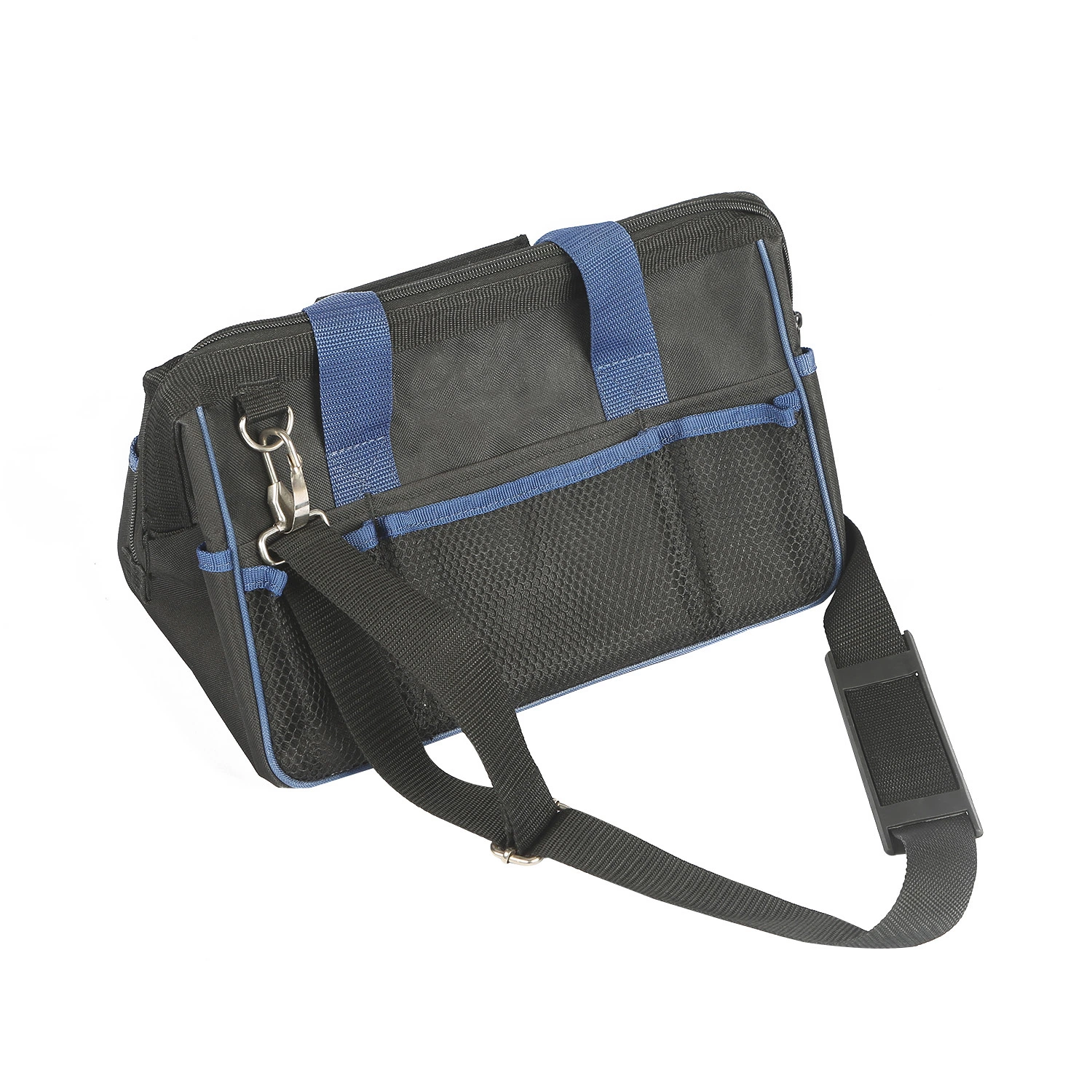 Multi-Pocket Tool Organizer Oxford Cloth Wide Mouth Tool Bag