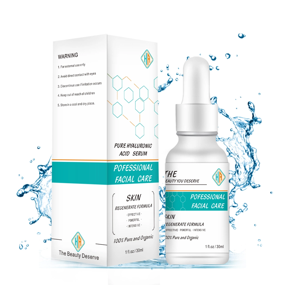 Wholesale/Supplier Natural Organic Smooth Skin Care Anti Aging Whitening Pure Hyaluronic Acid Serum