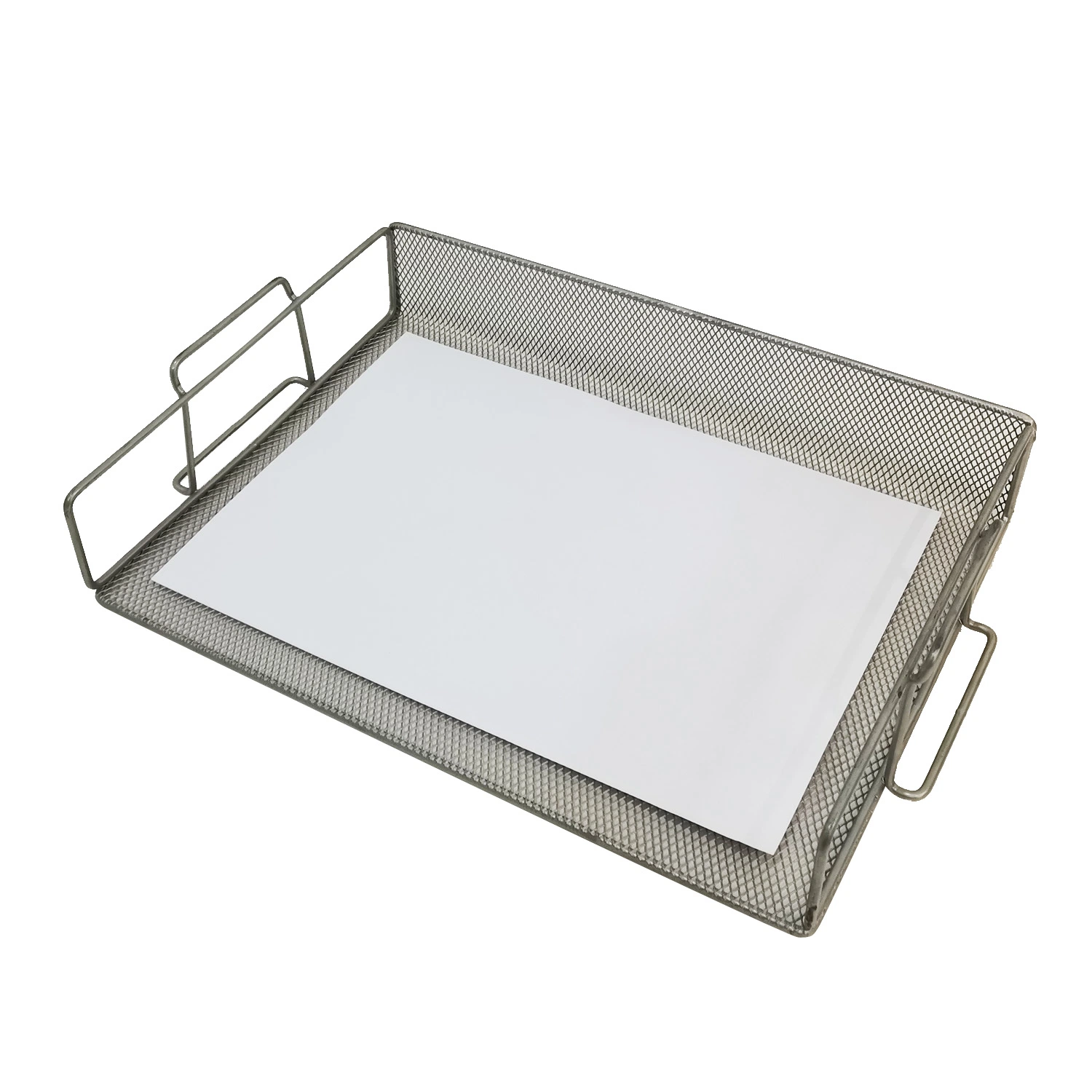 Office Cheap Book Tray Magazine Metal Mesh Stationery File Holder