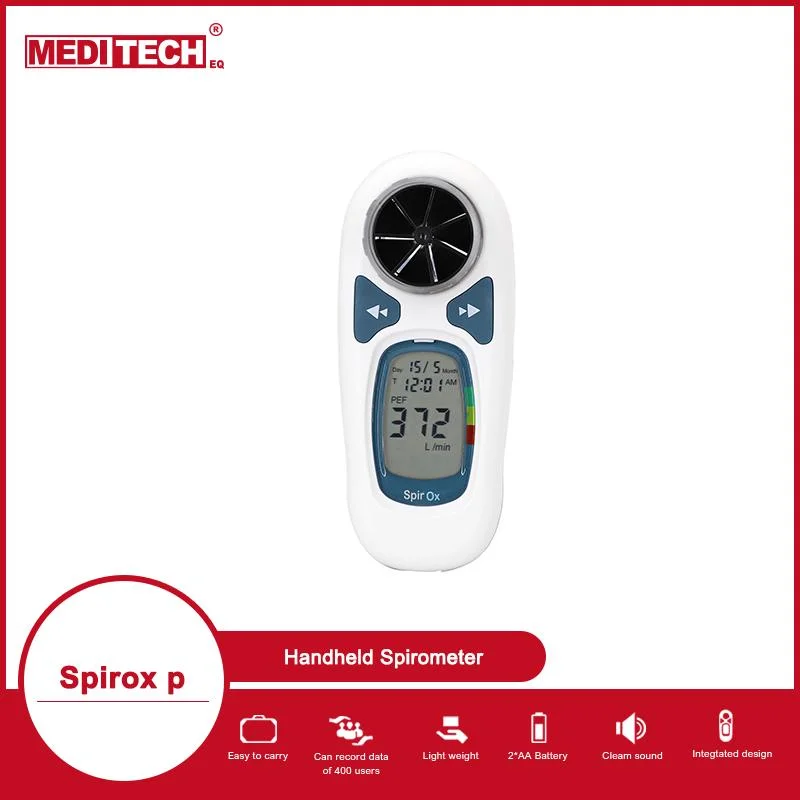 Spirox P Di Meditech Group Spirometro Approvato CE Con Schermo LCD