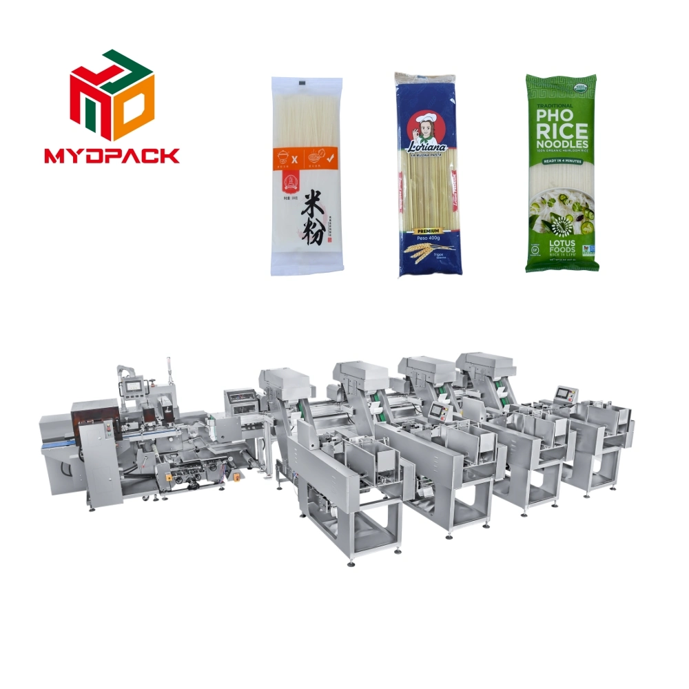 Espaguetis arroz fideos máquina de embalaje de pesaje automático Pasta fideos multifunción Máquina de embalaje