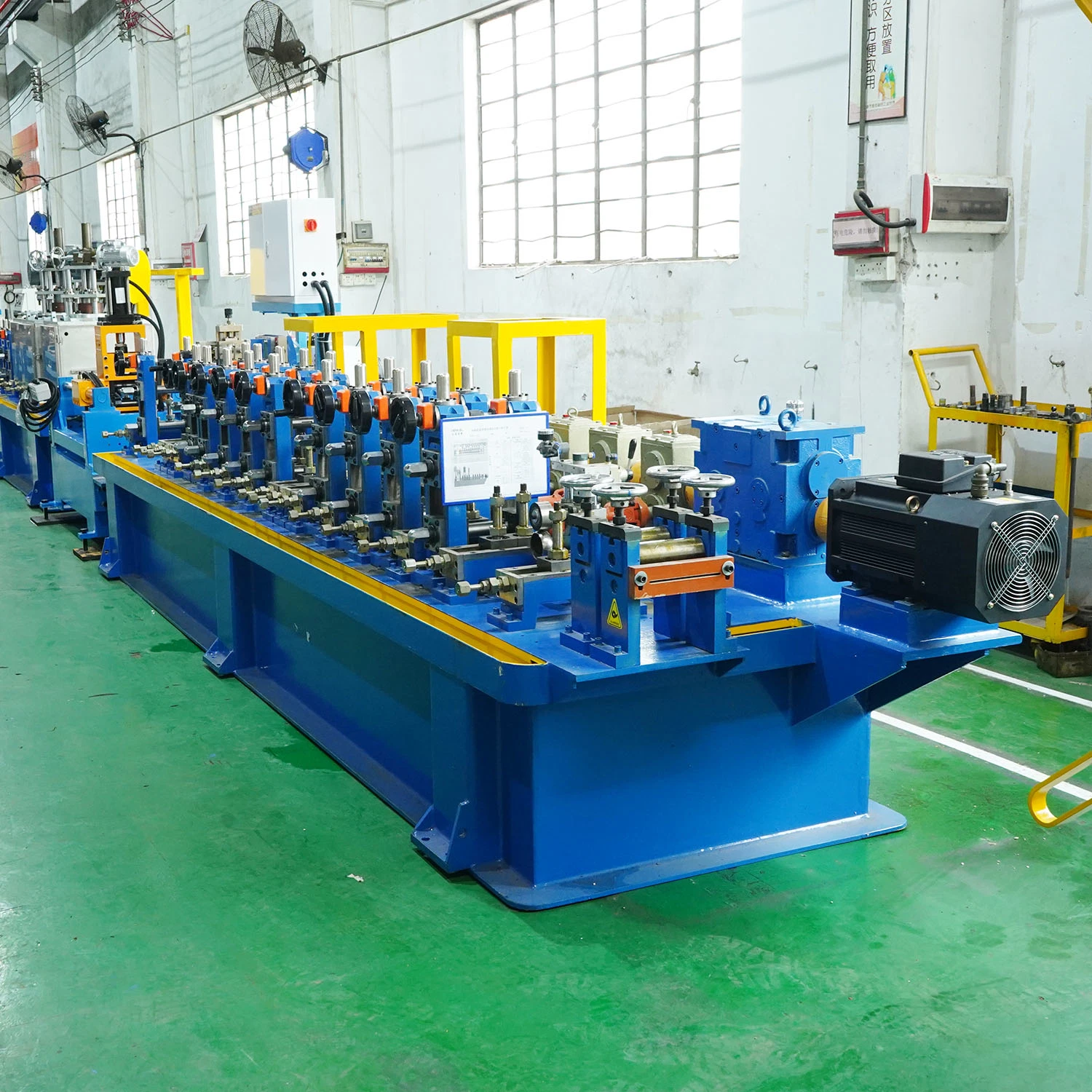 Straight Steel Water Pipe Rolling Mill Machine Welding Tube Producing Industrial Machinery