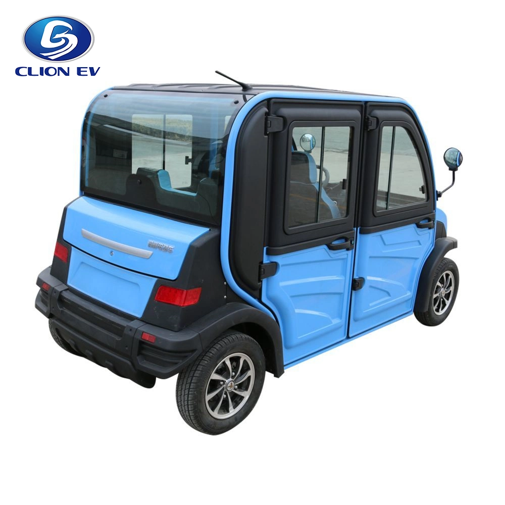 Ligero pequeño eléctrico 4 plazas de Seguridad Patrulla / Scooter Utility Car con 4 Puertas