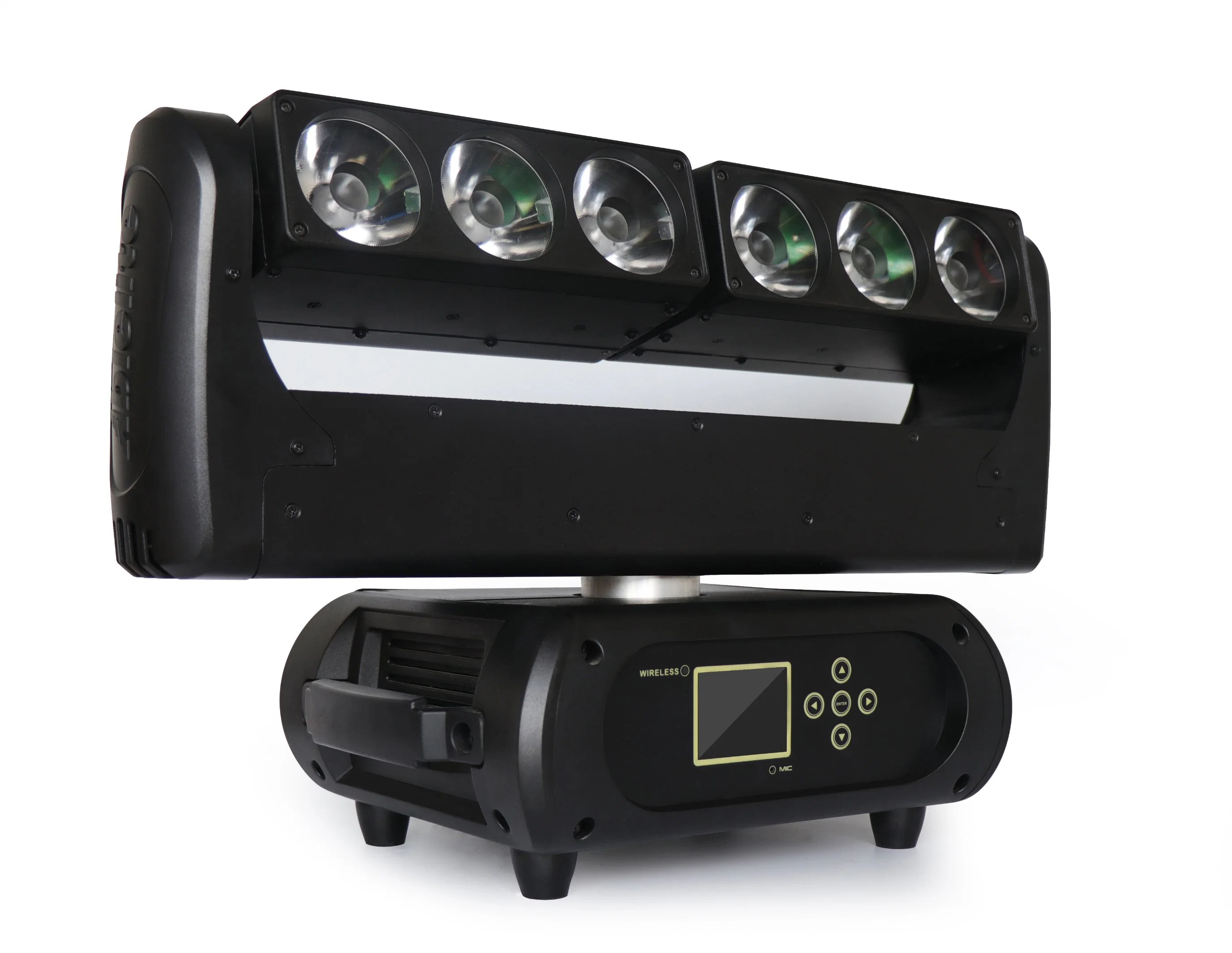 DJ Lights 6X40W LED Beam Effect Moving Head Lights Disco Light