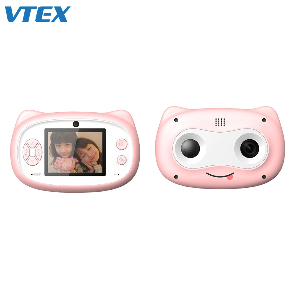 Camera Instant Print Mini Two Lens Video Kids Game Toys Camera