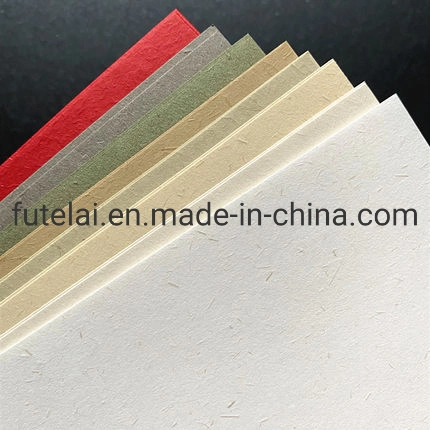 Custom Special Paper Bronzing Grass Incense Card Printing Earth Paper for Clothing Logo Design Printing Clothing Hang Tags