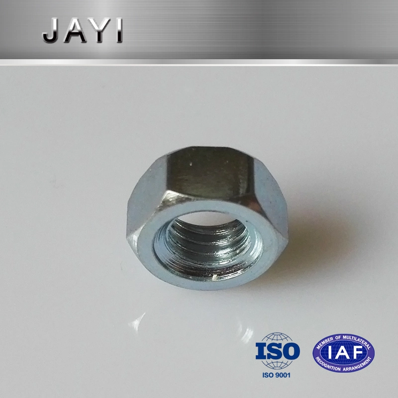 (JY122) DIN934, Zinc Coated Hexagon Nut, Auto Lathe Made Hex Nut, Rivet Nut