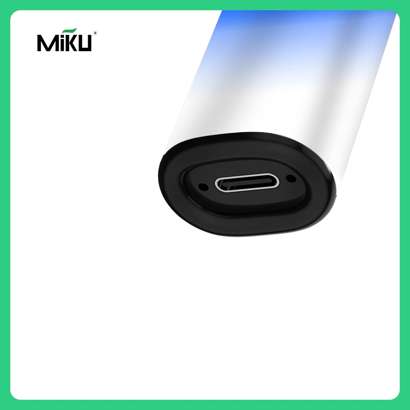 Miku Disposable/Chargeable Vape Ab3000 أطواق Mesh Coil الأصلي الطري المباشر سعر أدنى نيكوتين الجملة التبخير 420 ملي أمبير/ساعة