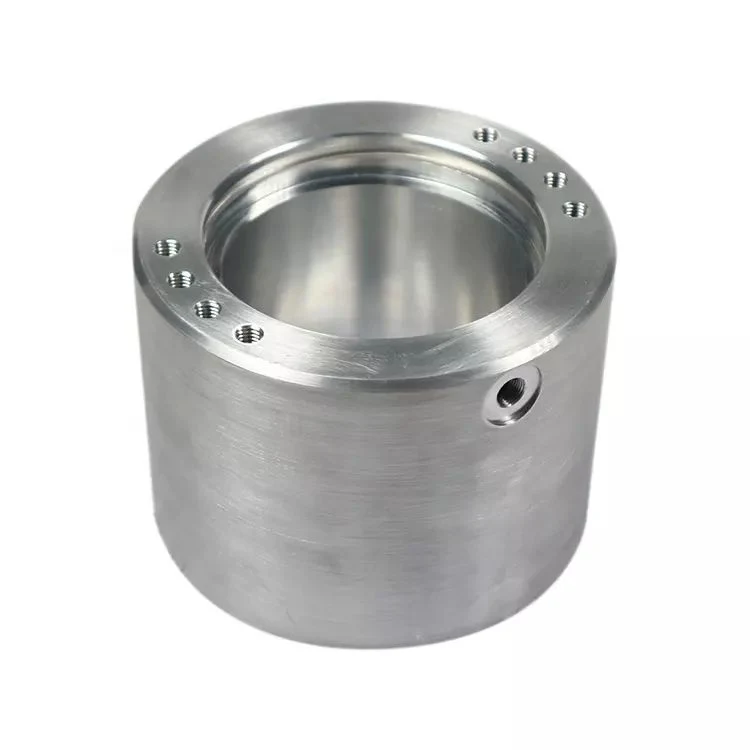 Metal Lathe CNC Turning Service Parts Carbon Stainless Steel Titanium Flange Sleeve Welding Flange Flat Welding Flange