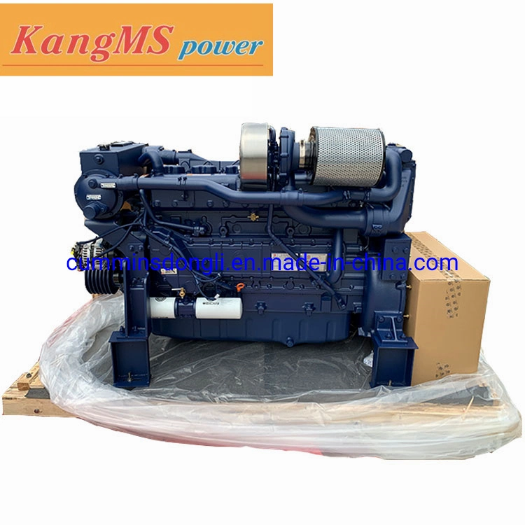 Chinese Marine Diesel Engine 300HP 330HP Water Cooled Weichai Marine Engine Supplier