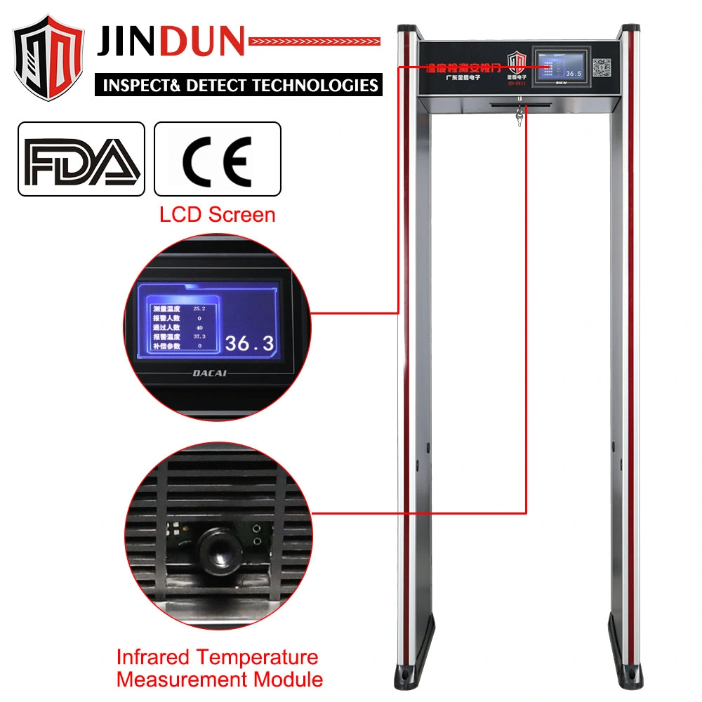 Walk Through Bulk Price Supply Fever Infrared Thermometer with Temperature Sensor