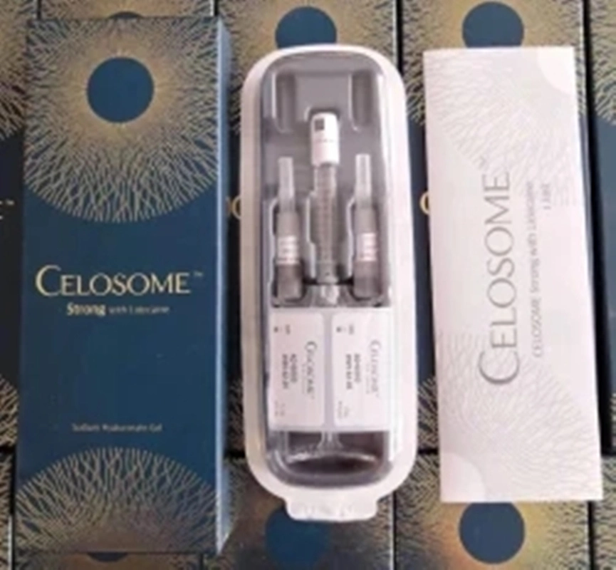 2022Korea Popular Products Cross-Linked Hyaluronic Acid Celosome Dermal Filler for Wrinkle Removing Bonetta Revolax Rejeunesse Celsome Vom Smile Line Nose Lip