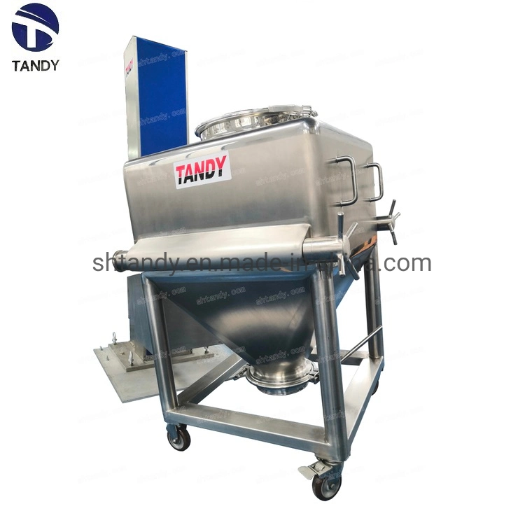 Single Column Post Bin Blender Rotation Hopper Mixer Machine