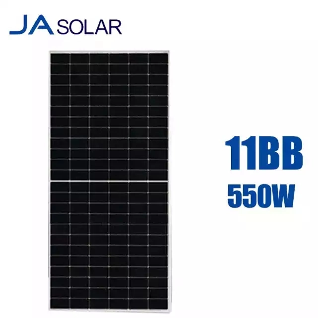 550W Panel Solar Ja Solar Half Cut PV Panel 550W