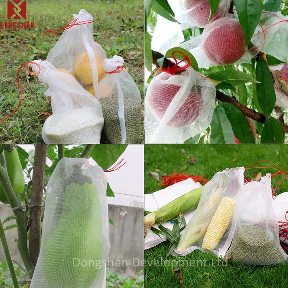 100% de la Virgen Blanca de HDPE de insectos Anti Net bolsas con UV para la Agricultura de protección de cultivos de jardín