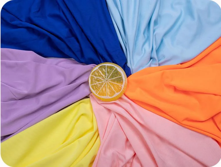 High Quality Milk Silk Polyester Fabric for Sportswear (HS-FA-004)