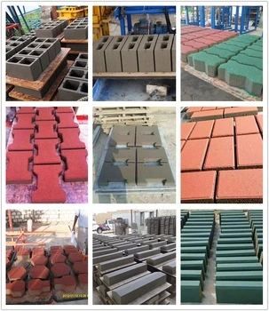 The Best Full Qt10-15 Automatic Concrete Hollow Block and Solid Brick Making Machine and Paving Block Machine