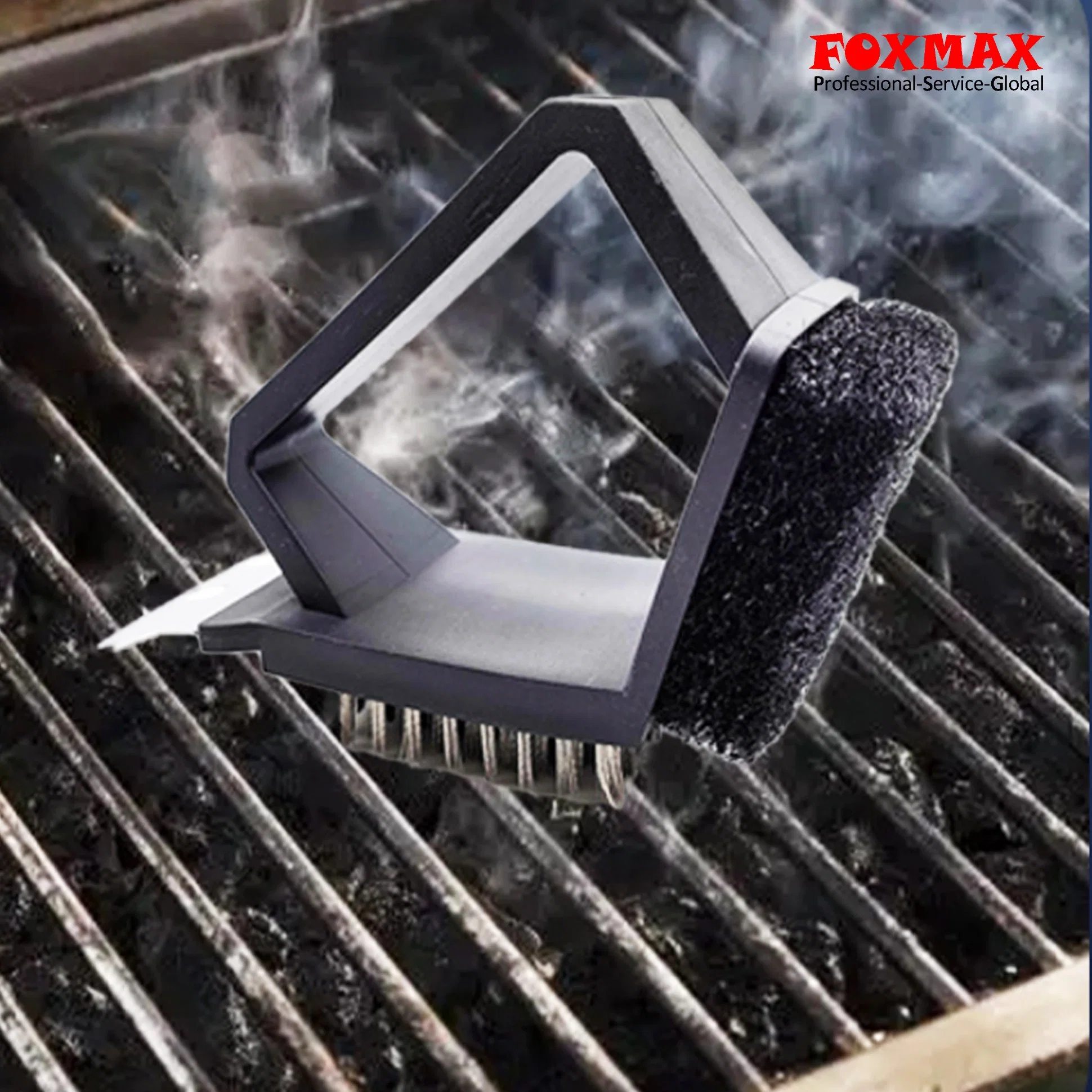 BBQ Barbecue Cleaning Scrubbing Brush (BB-001)