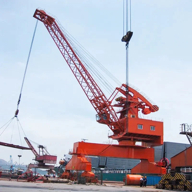 30 Tons Level Luffing Portal Crane Floating Dry Dock Portal Crane