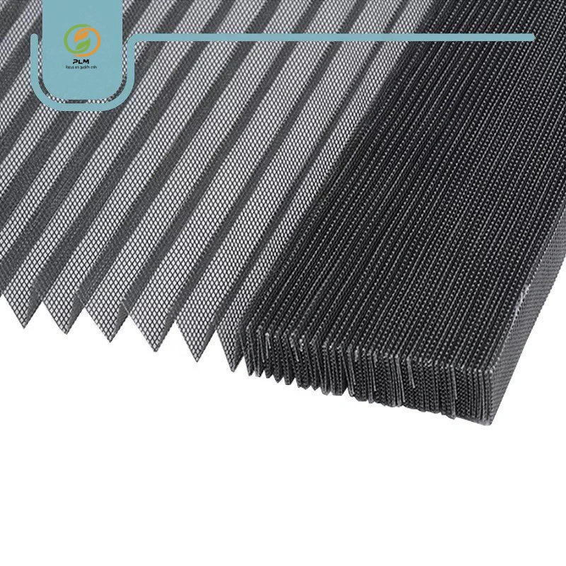 The Unique Pleated Screening System Offers a Functional and The Decorative Protection Against Insects.