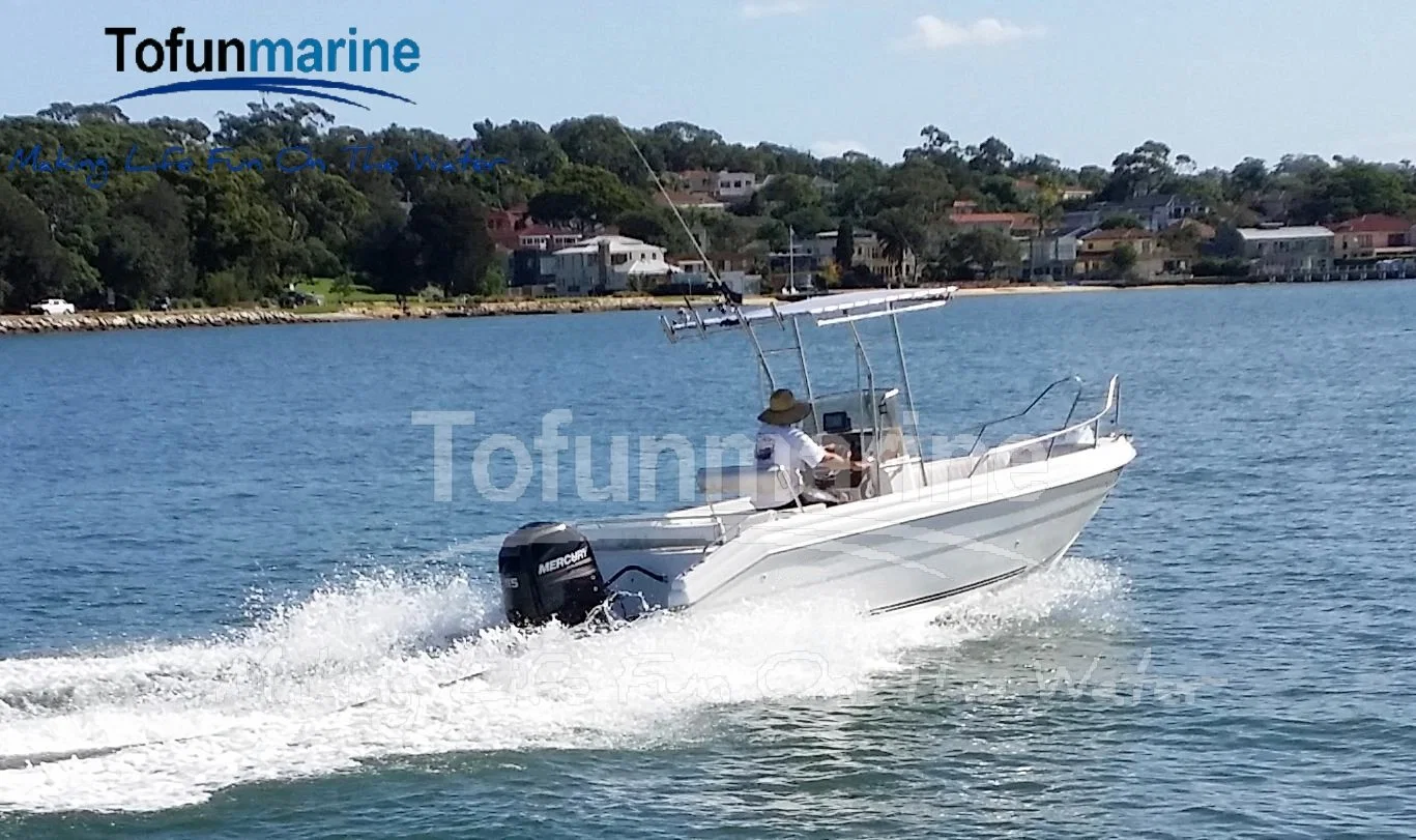 6.25m/bateau de pêche de 20,5 pieds/bateau en fibre de verre/alimentation/de vitesse de Bateau Bateau/bateau à moteur/Yacht