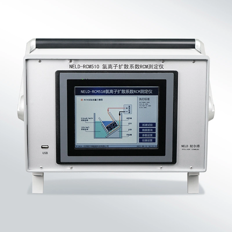 Chloride Ion Diffusion Coefficient Rcm Tester Neld Testing Instruments