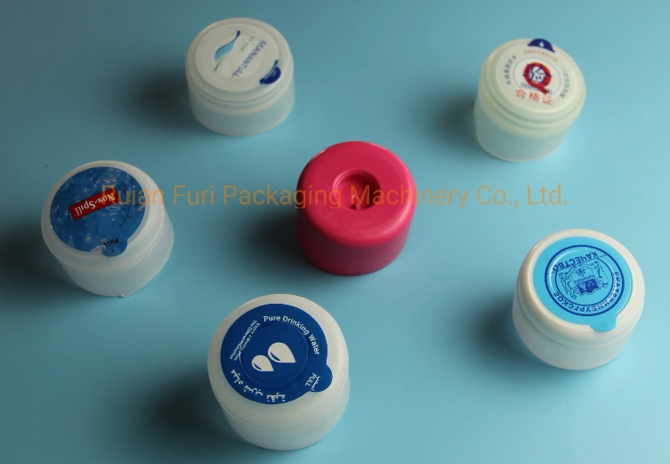 Cap Labeling Sealing Machine for Plastic Water Bottle Cap