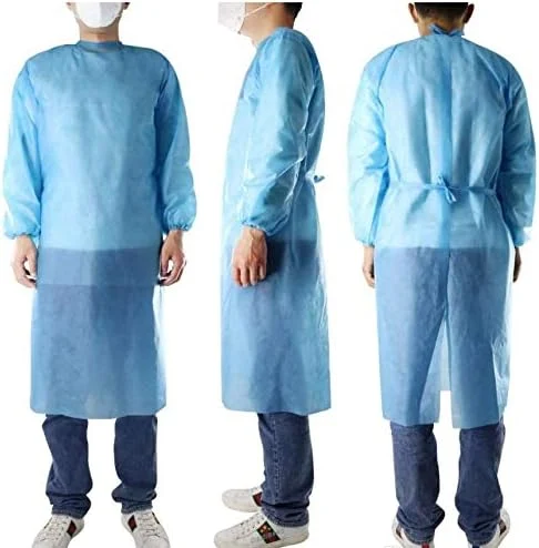 Disposable Medical Gowns, Isolation Gowns Disposable for Women and Men, Non Woven