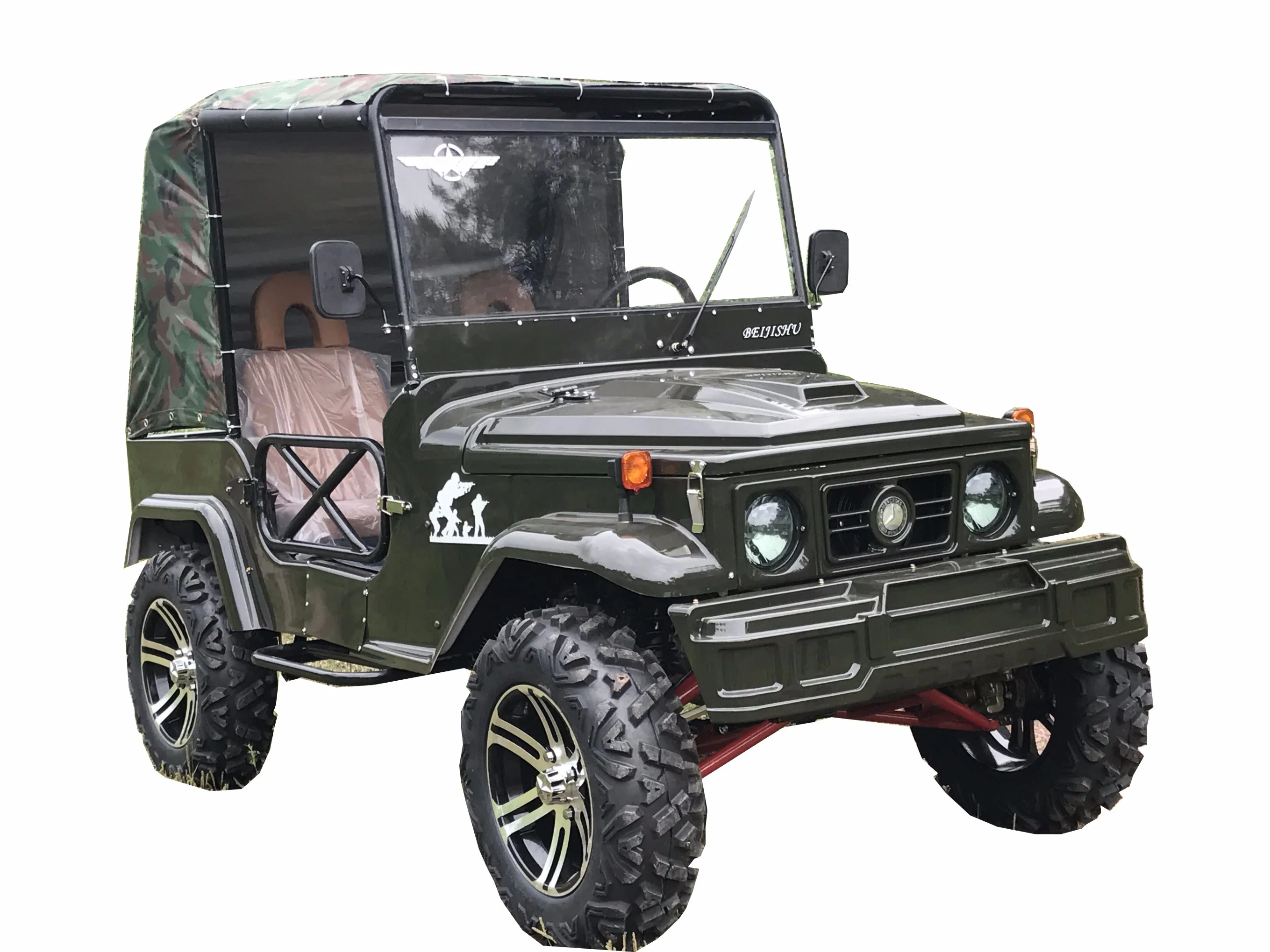 China Cheap Gasoline Powered Mini Jeep with Two Luxury Seat (MC-432)