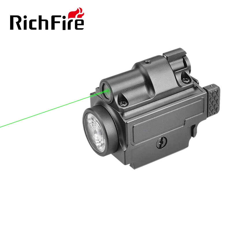 Drop Shipping 1000lm Rechargeable Laser Sight Combo Strobe for Pistol Gun Flashlight