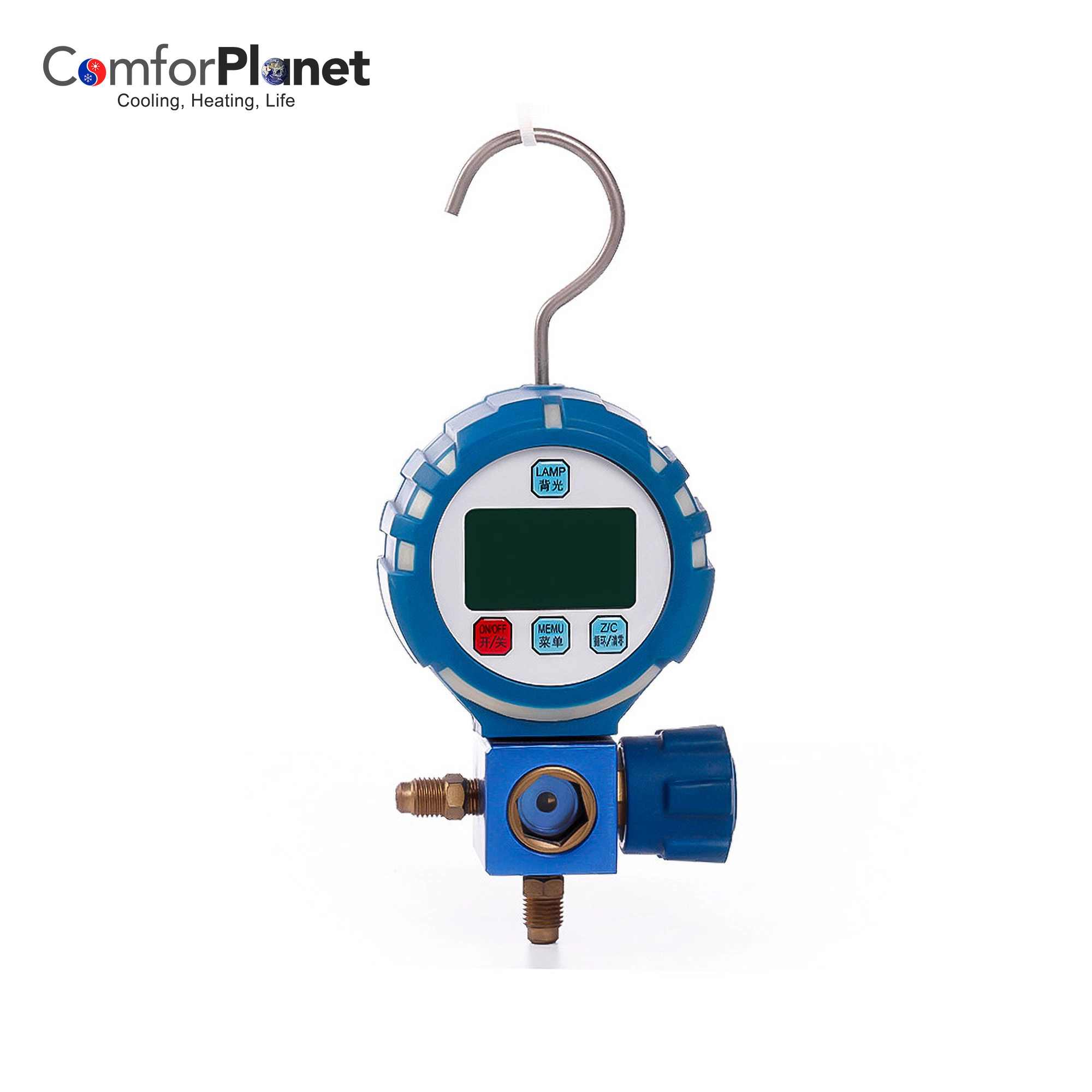 China Factory Price Refrigeration Single Manifold Pressure Gauge