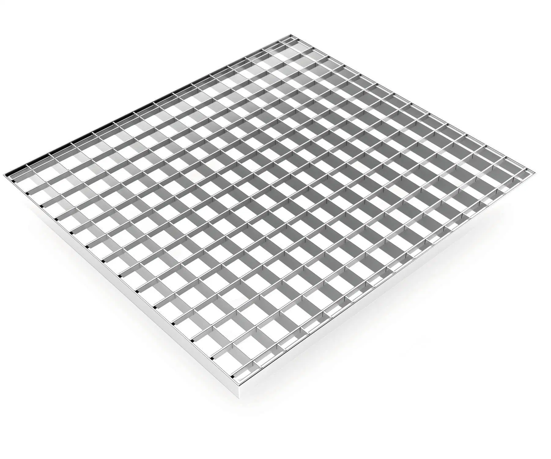 316L Polish Plain Stainless Steel Grating with Floor Drain Grate