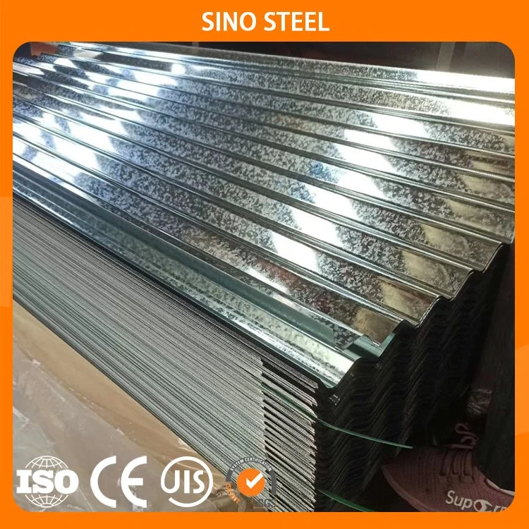 0.17*1000/900*2000 Corrugated Iron Sheet Zinc Coated Galvanized Steel Roofing Sheet