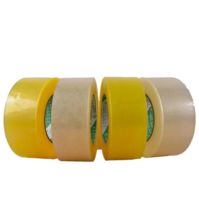 Adhésif Pack Tape Personnalisé Fort Transparent BOPP/OPP Rubans d'Emballage Rouleau Géant Adhésif Tape Pack Tape