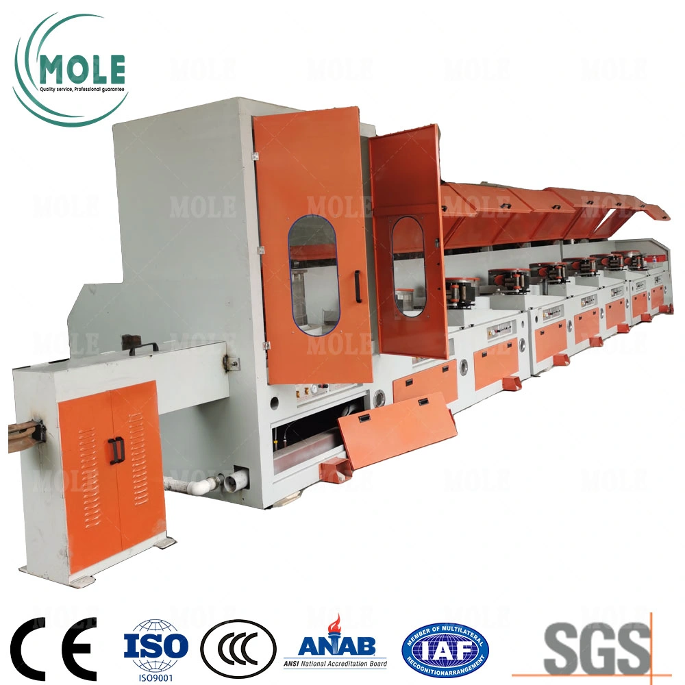 Straight-Line Water Tank Dry Type Oto Type Pulley Horizontal Vertical Carbon Steel Metal Welding Wire Drawing Draw Machines Machine