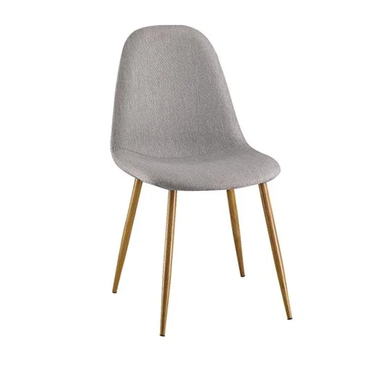 Europen Morden Steel Fabric Dining Chair/Steel Wooden Furniture