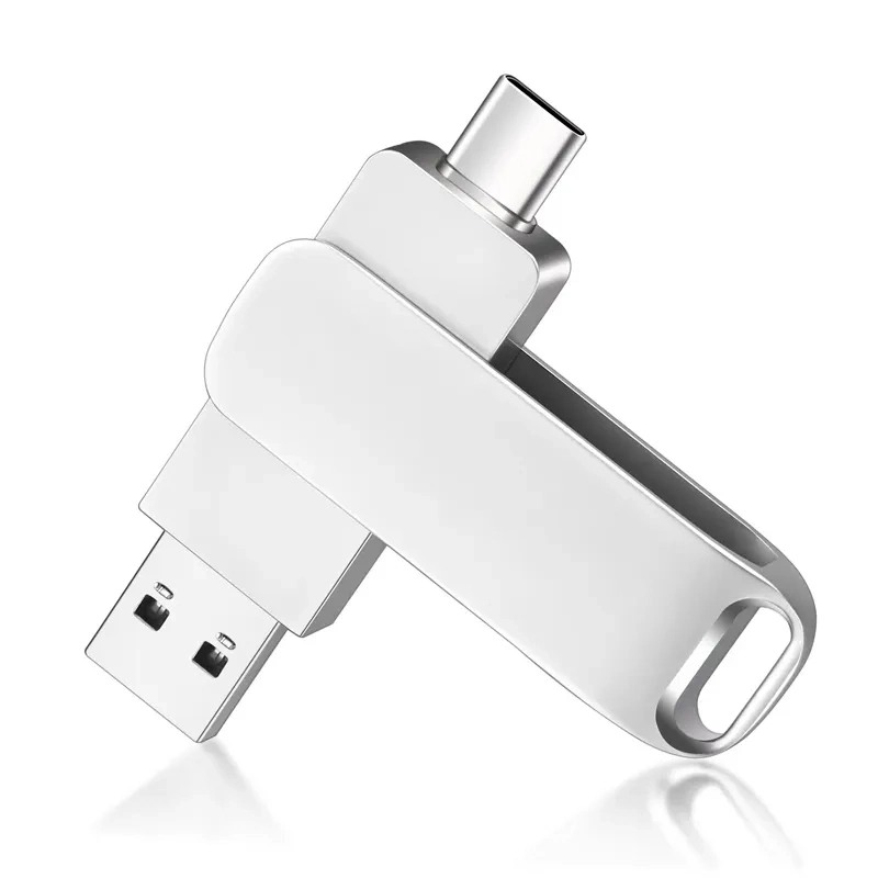 Suministro de fábrica Nueva unidad flash USB Metal Flash USB giratorio Unidad