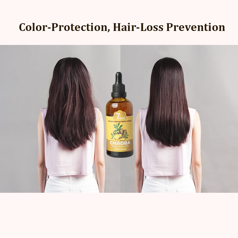 Private Label OEM India 100% Natural Hair Growth Oil Ginger Herbal Hair Care Products