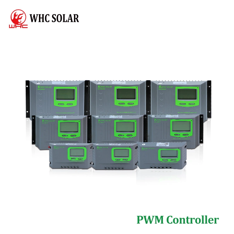 WHC Mayorista/Proveedor 12V24V carga solar PWM controlador de panel Precio con Salida USB