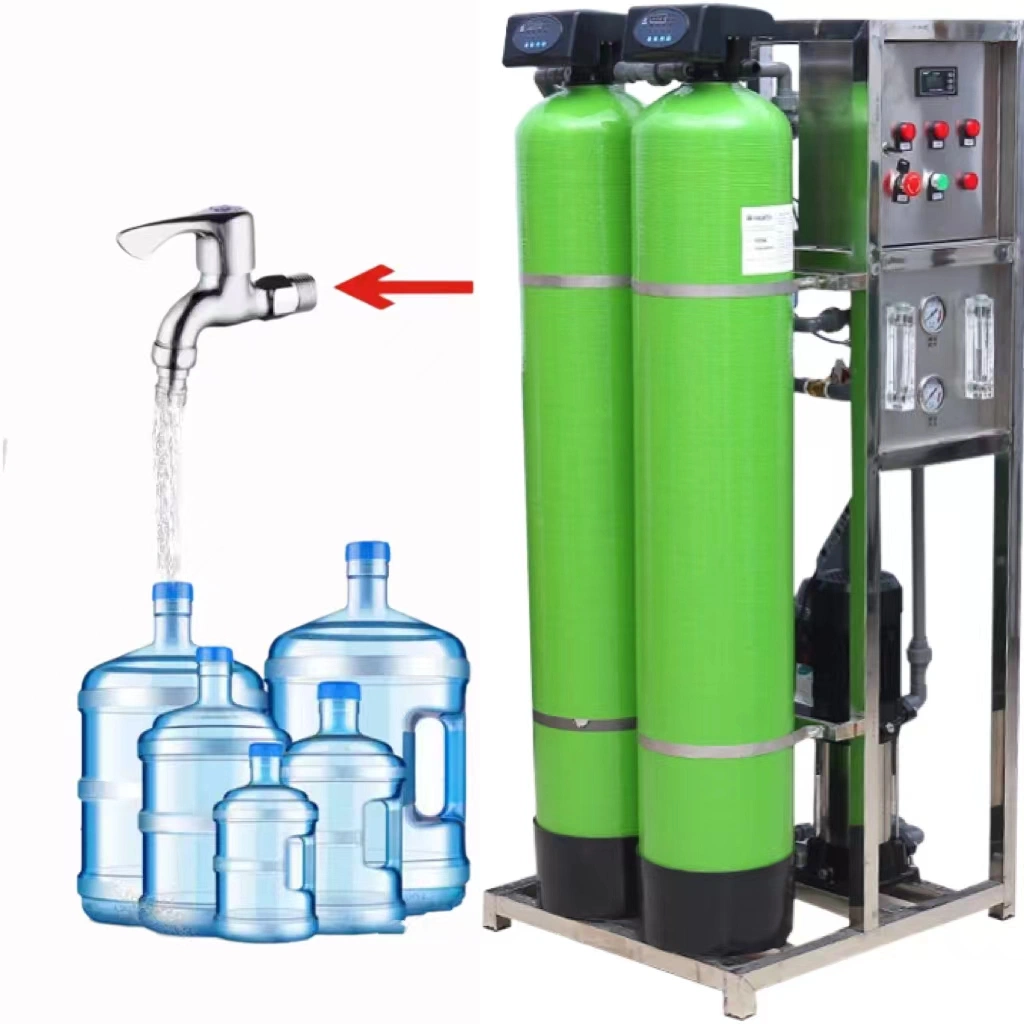 Système d'eau du filtre à eau purifiée 500L/heure 2500lph500L2500L10000L4000L'Osmose Inverse commerciale RO 500 litres par heure de l'eau