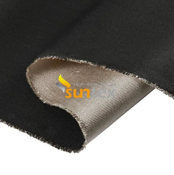 Silicone Rubber Coated Fiberglass Fabric Fireproof Silicone Fiberglass Fabric