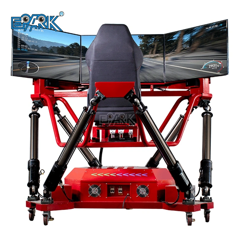 Epark Virtual Reality Racing Motion Car 6 Dof 360 Degree High Speed 3 Screen Vr Car for Sale