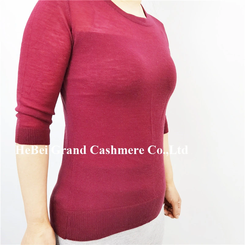 Cashmere Worsted Sweater Pullover