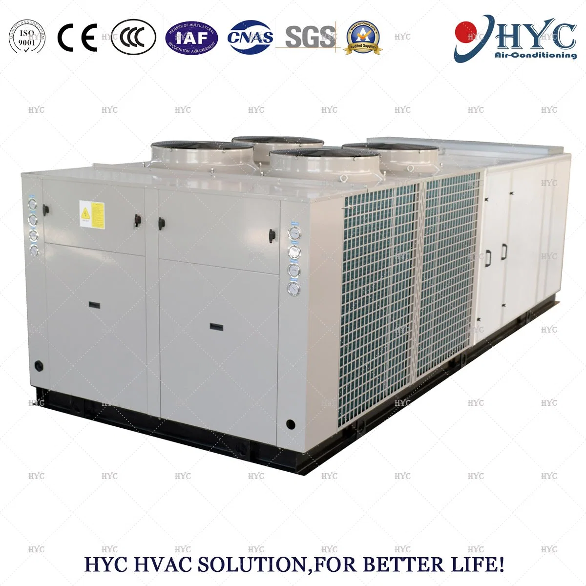 Large Cooling Capacity Packaged Rooftop Air Conditioner with Inverter Scroll Compressor