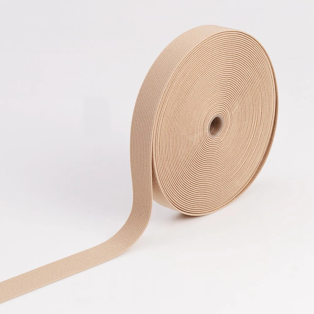 Polyester Latex Webgewebe Nähen elastische Gurte 20mm