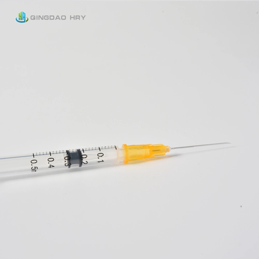 CE/ISO Safety Disposable Medical Auto Disable Syringe Self-Destructive Syringe with Needle